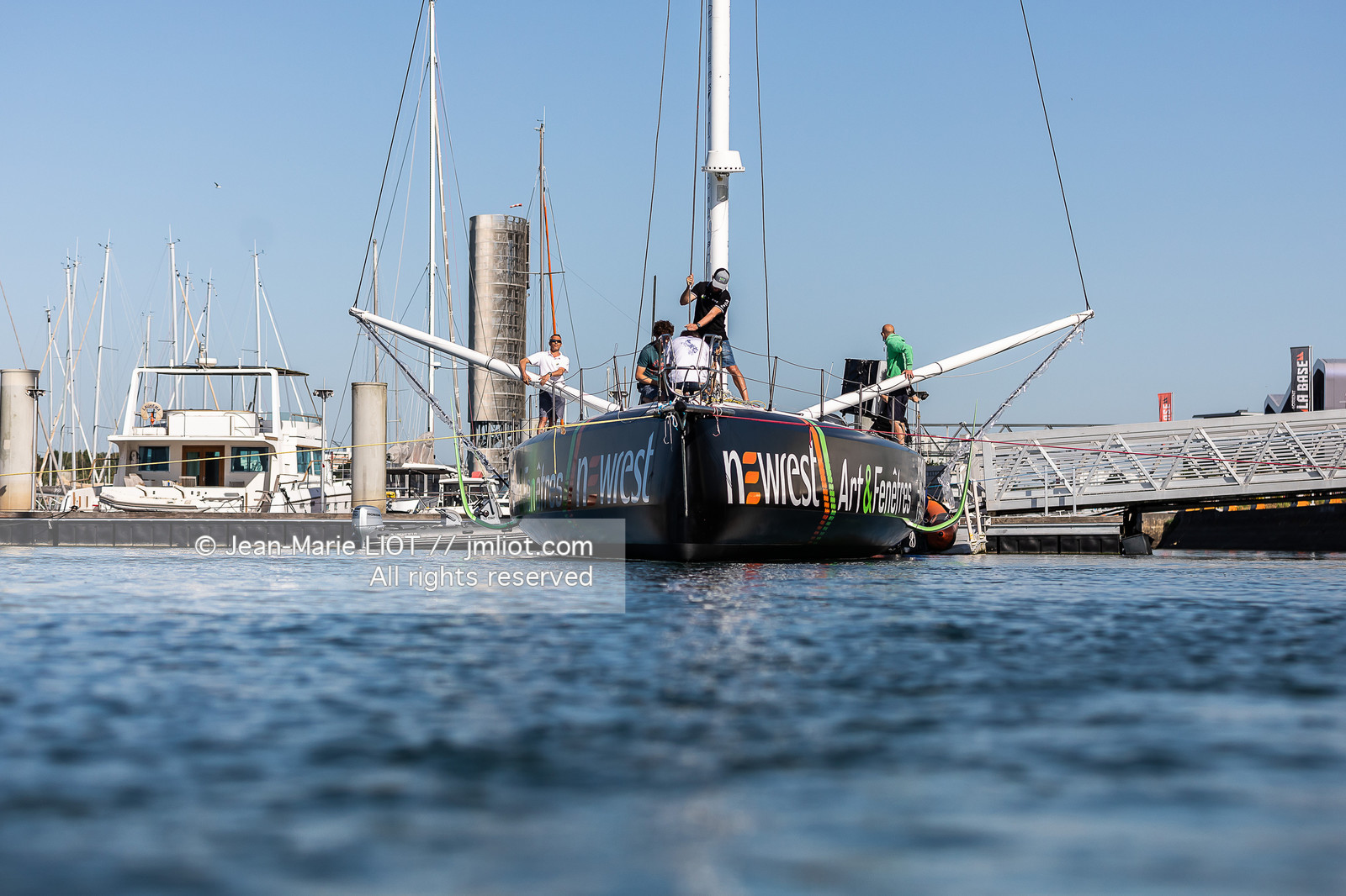 FABRICE AMEDEO - IMOCA NEWREST - ART & FENETRES 2020