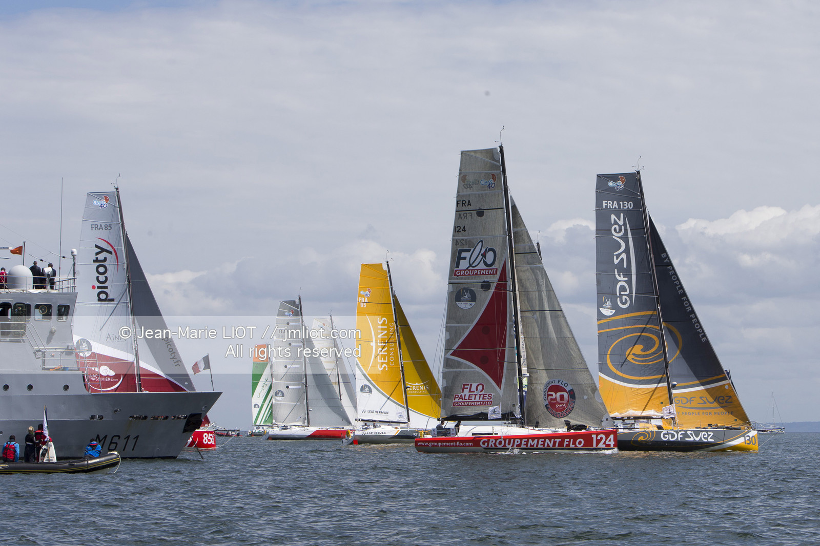 SAILING - NORMANDY CHANNEL RACE 2014