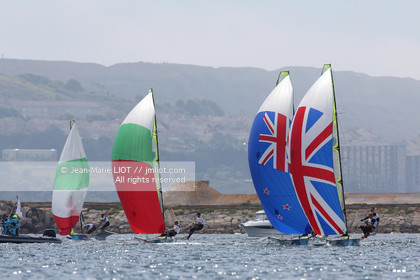 LONDON 2012 - SAILING - 49ER MEN.
