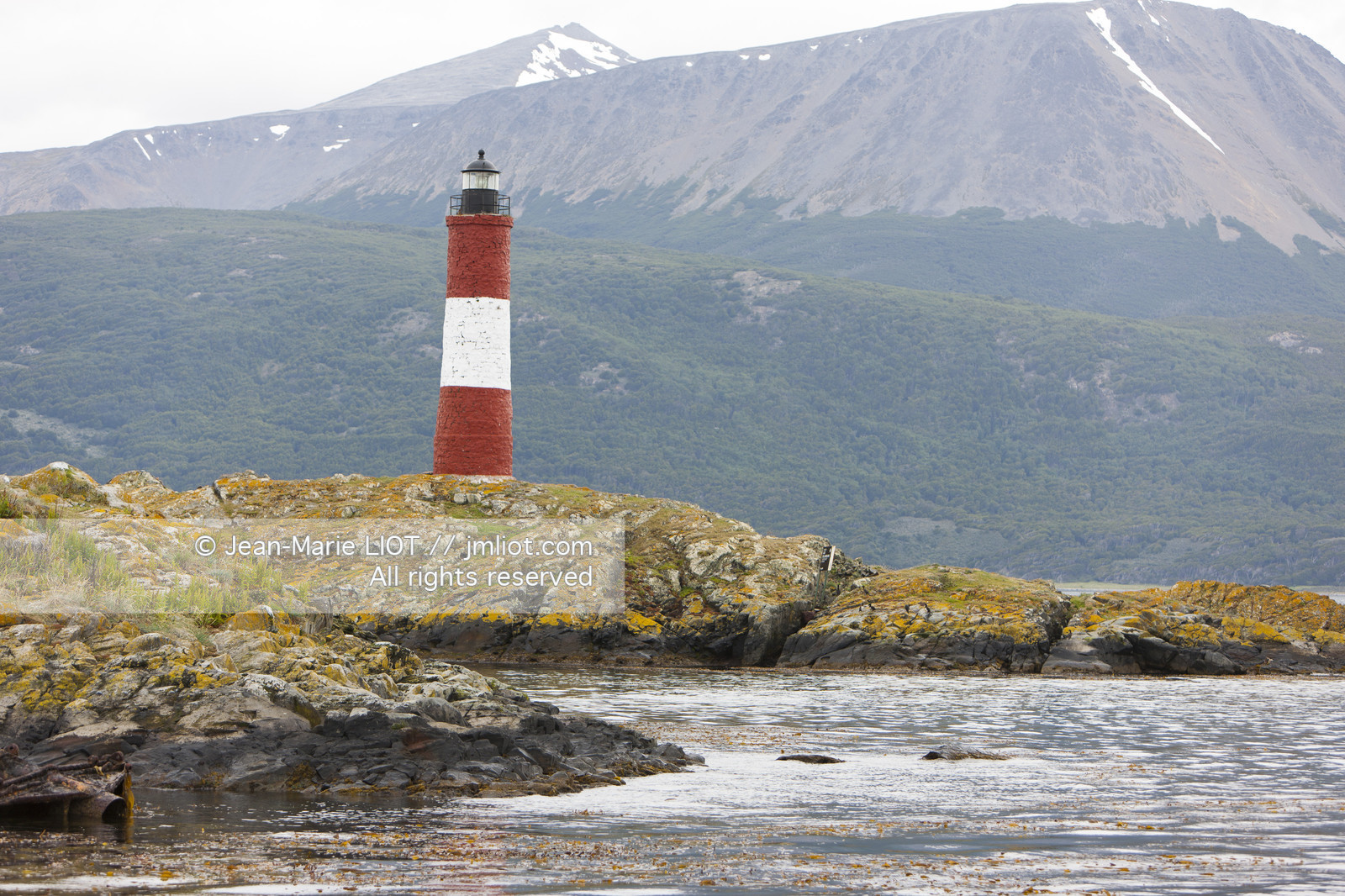 Ushuaia, Terre de Feu est la ville la plus australe du globe.Située à la pointe de l'Argentine cette province est la porte de l'antartique.photo © Jean-Marie Liot.