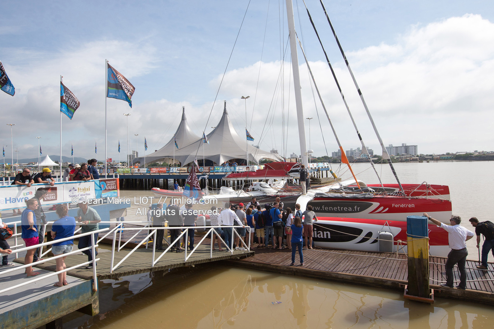 TRANSAT JACQUES VABRE 2015 - MULTI 50 FENETREA PRYSMIAN