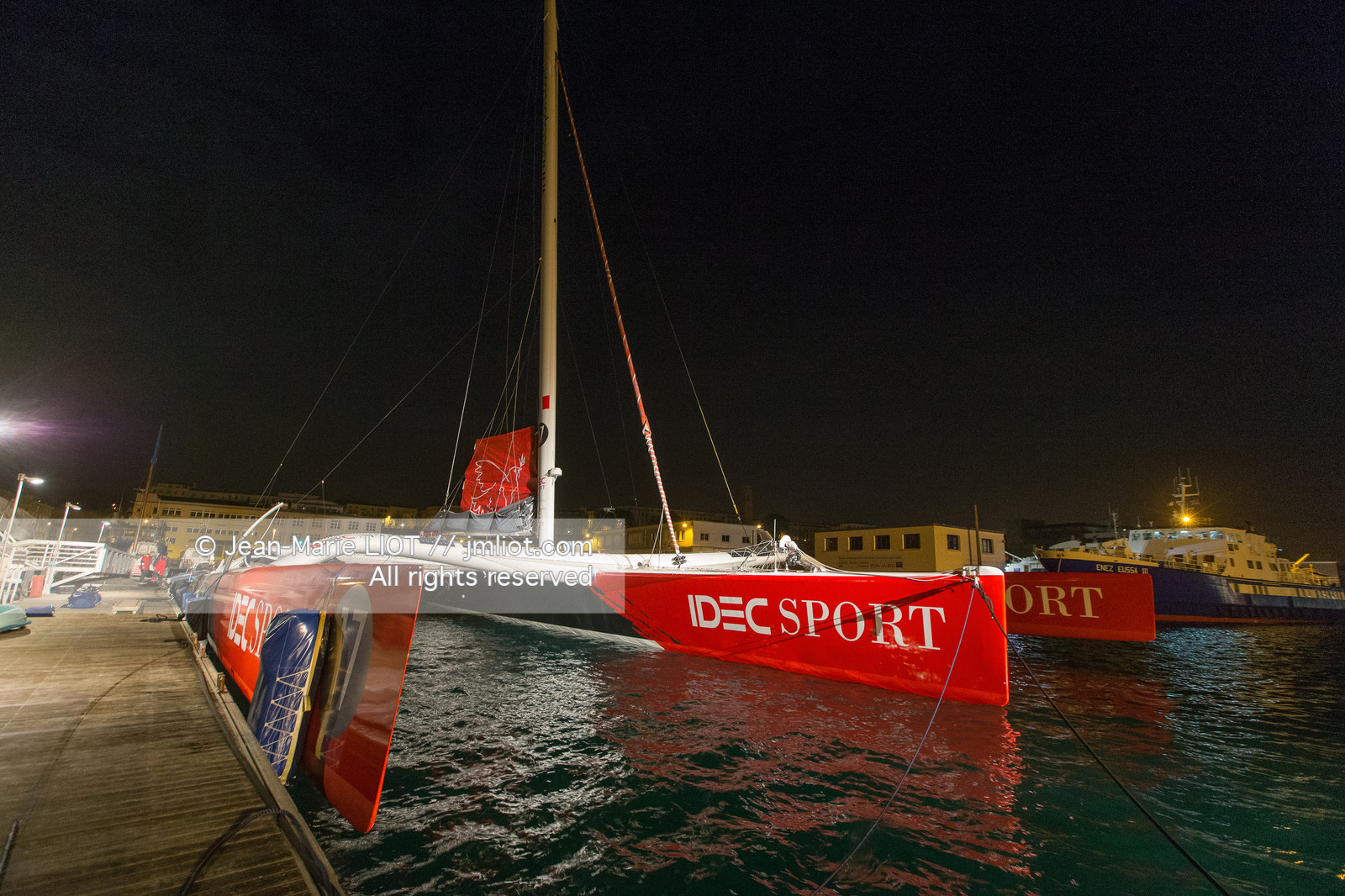 TROPHEE JULES VERNE - MAXI TRIMARAN IDEC SPORT 2016