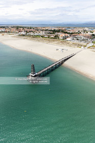 .Leucate is a seaside resort located in the Gulf of Lion halfway between Narbonne and Perpignan in the Languedoc -Roussillon department ..Photo © Jean -Marie Liot