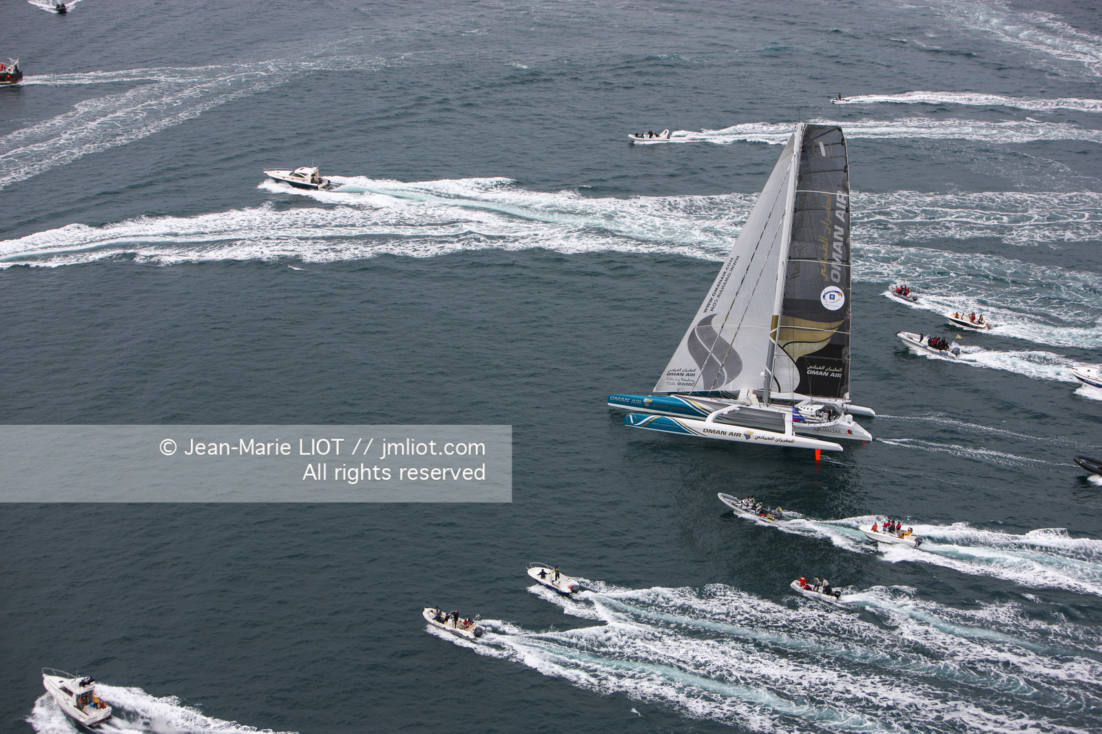 ROUTE DU RHUM 2010_DEPART