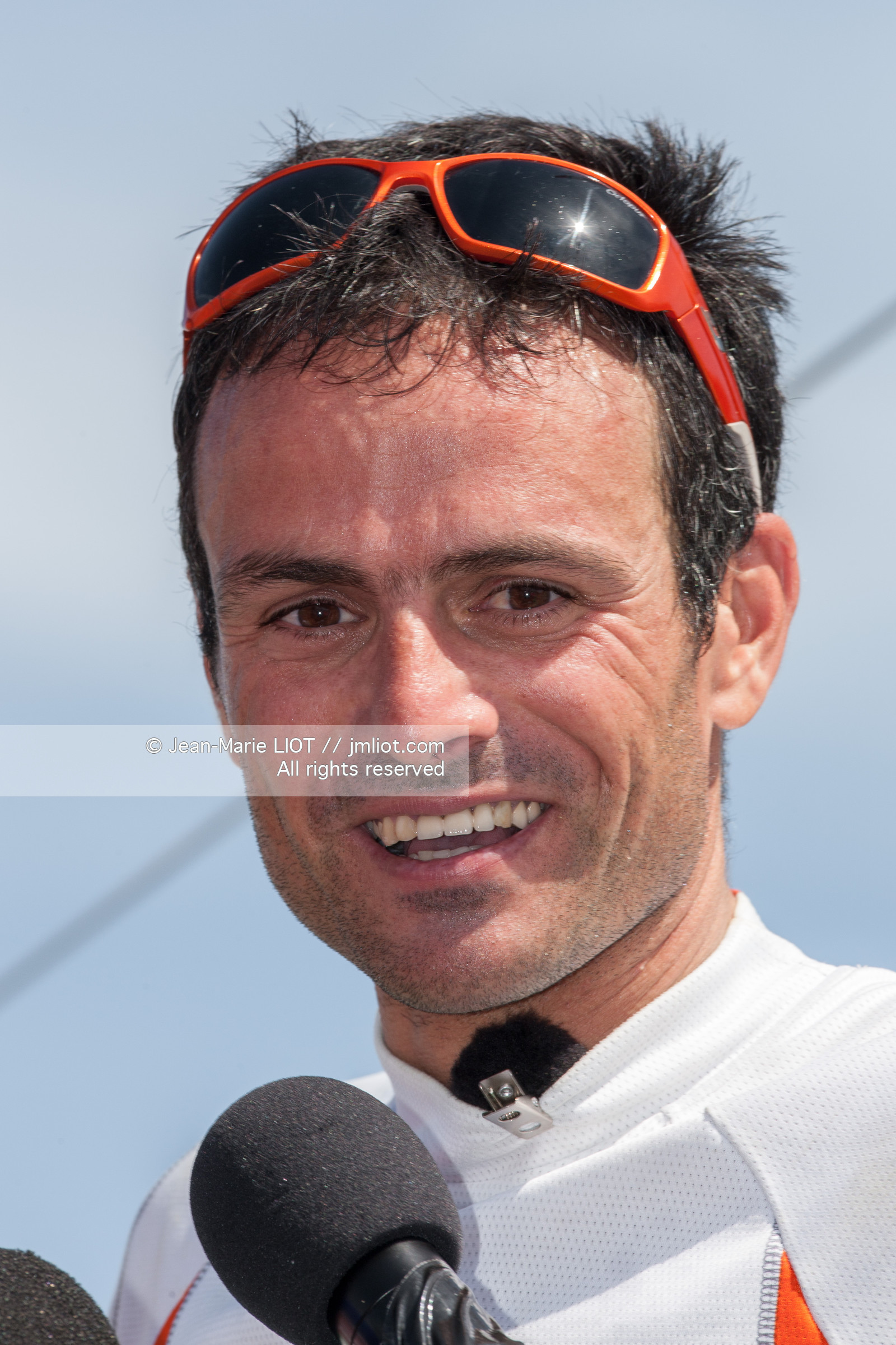 ROUTE DU RHUM 2010 - FRANCK CAMMAS - ARRIVEE