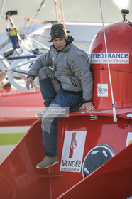 MAXI TRIMARAN SODEBO - THOMAS COVILLE - RECORD TOUR DU MONDE EN SOLITAIRE..
