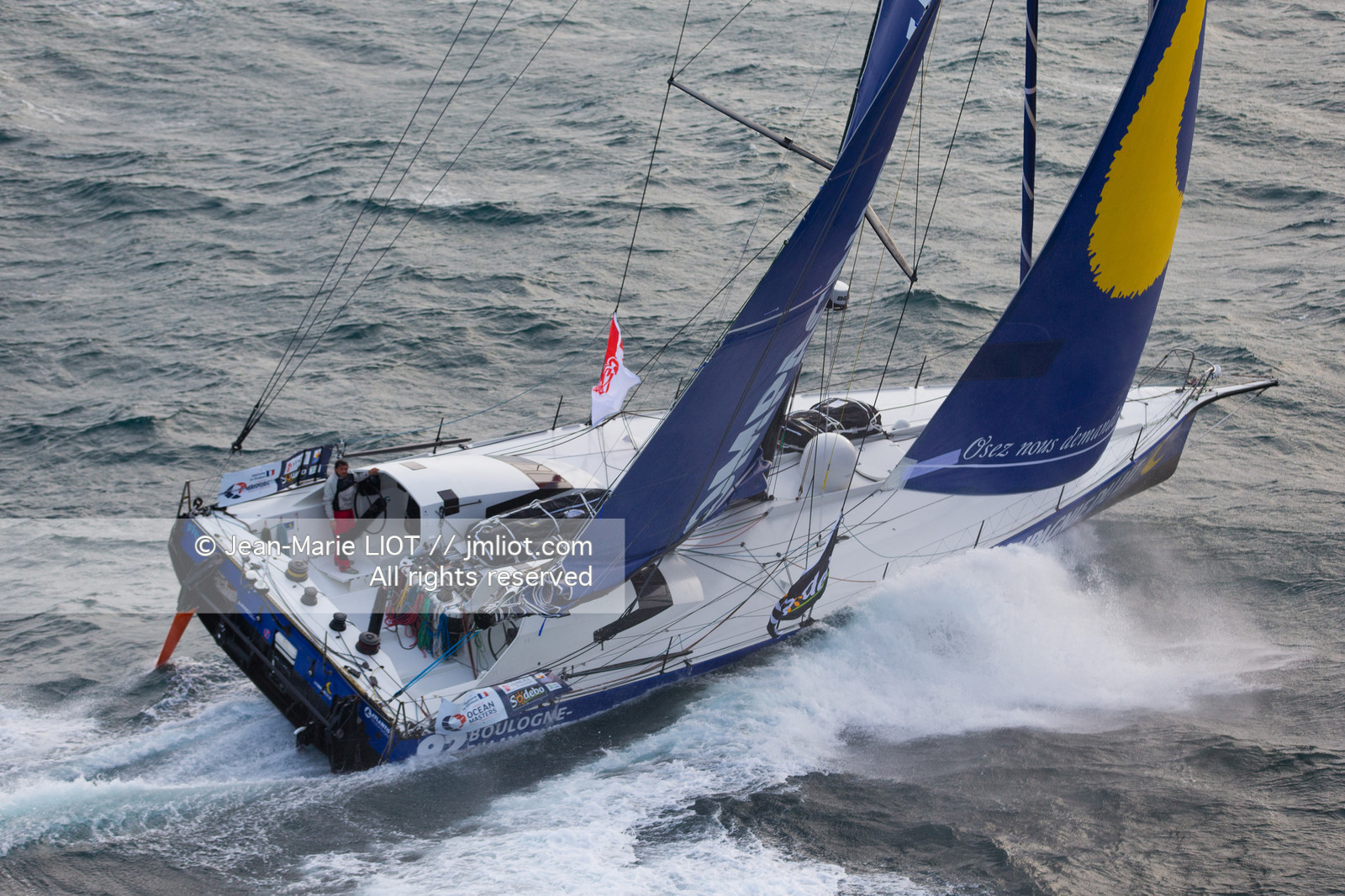 VENDEE GLOBE 2016-2017 - STEPHANE LE DIRAISON - COMPAGNIE DU LIT
