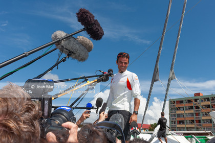 ROUTE DU RHUM 2010 - FRANCK CAMMAS - ARRIVAL