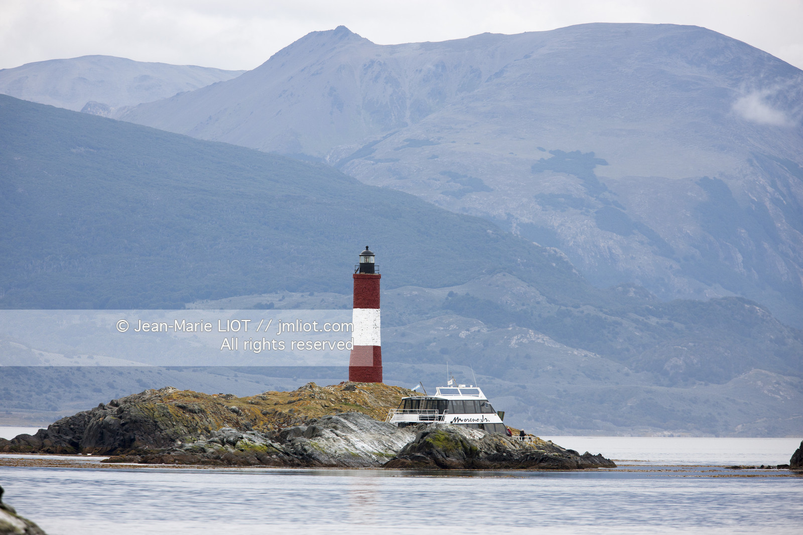 Ushuaia, Terre de Feu est la ville la plus australe du globe.Située à la pointe de l'Argentine cette province est la porte de l'antartique.photo © Jean-Marie Liot.