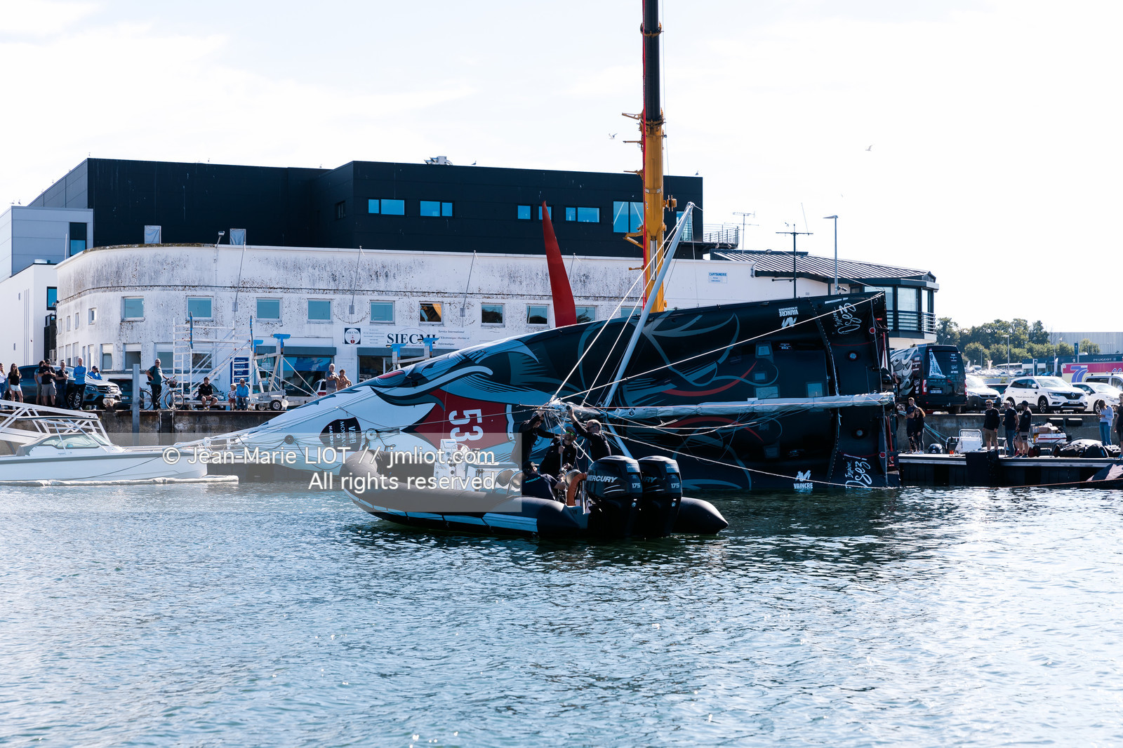 MAXIME SOREL 2022 - IMOCA VANDB MONBANA MAYENNE - TEST 90°