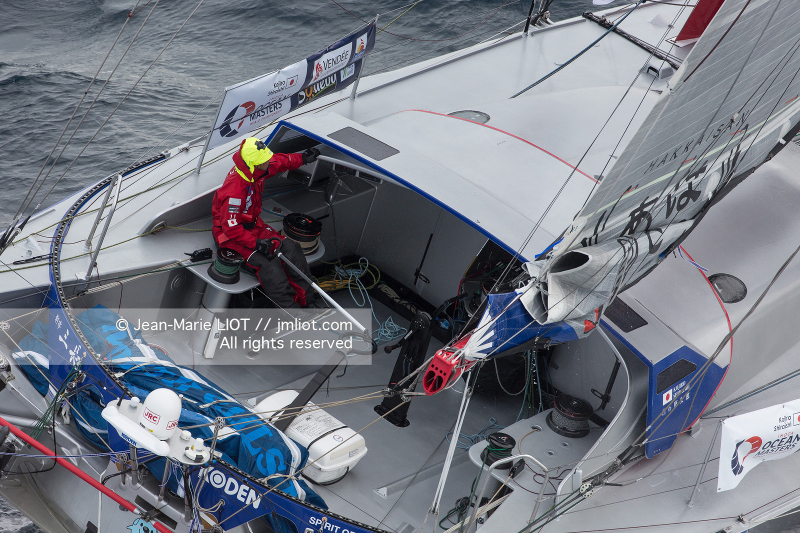VENDEE GLOBE 2016-2017 - KOJIRO SHIRAISHI - SPIRIT OF YUKOH