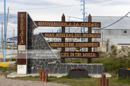 .Ushuaia, Tierra del Fuego is the southernmost city of globe.Situated to the tip of Argentina this province is the gateway to the antartique..photo © Jean-Marie Liot