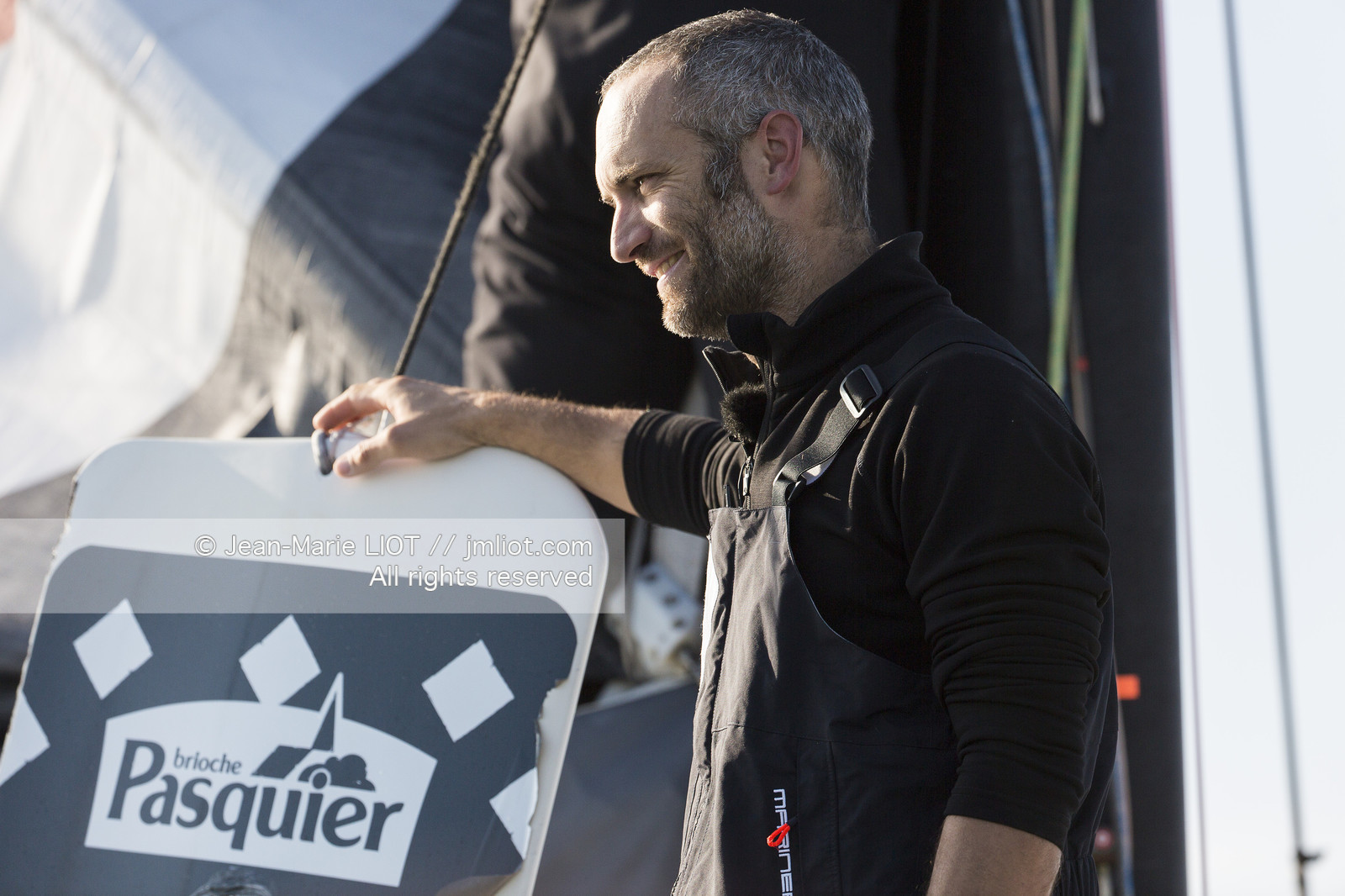 VENDEE GLOBE 2016-2017 - FABRICE AMEDEO - NEWREST-MATMUT - ARRIVEE