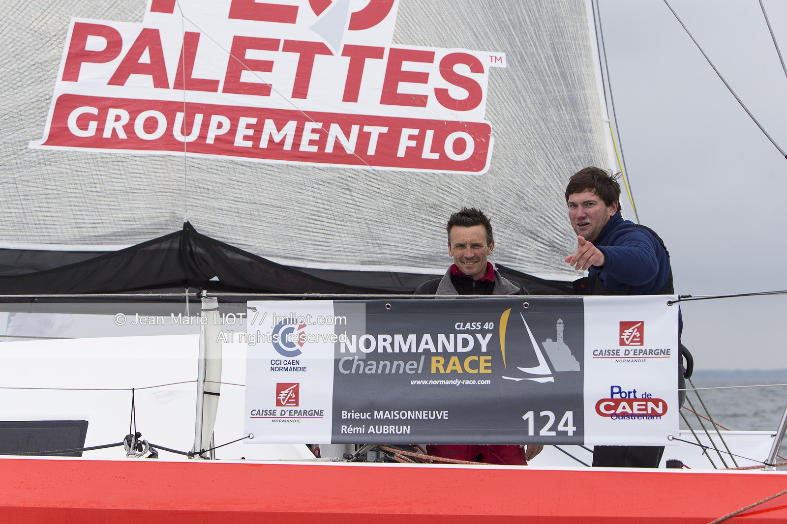 SAILING - NORMANDY CHANNEL RACE 2014 - ARRIVAL