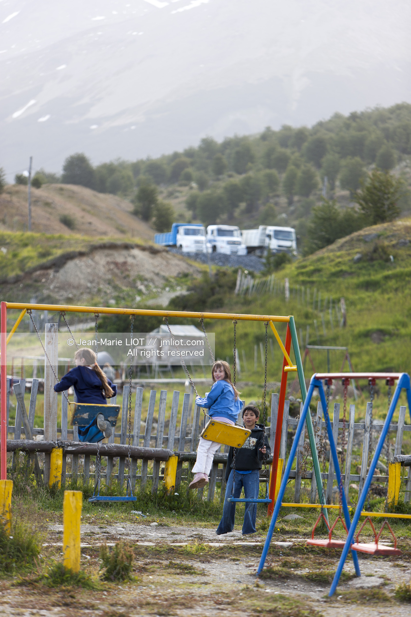Ushuaia, Terre de Feu est la ville la plus australe du globe.Située à la pointe de l'Argentine cette province est la porte de l'antartique.photo © Jean-Marie Liot.