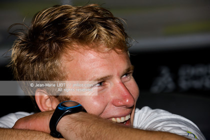 .On November 19, 2011, François Gabart and Sébastien Col Arrived in Costa Rica, of  on the Imoca Macif. Photo © Jean-Marie Liot   DPPI