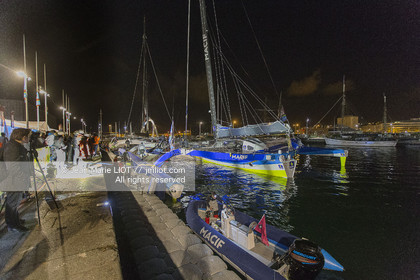 Départ de la Transat Jacques Vabre, le 25 octobre 2015 au Havre.- Photo Jean Marie Liot   DPPI.