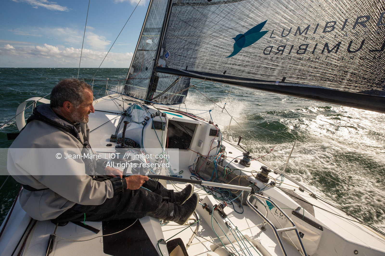 MICHEL DESJOYEAUX - FIGARO 3 LUMIBIRD 2019