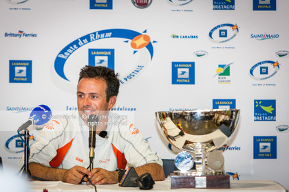 ROUTE DU RHUM 2010 - FRANCK CAMMAS - ARRIVAL