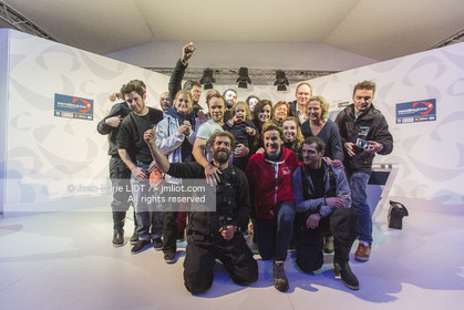 VENDEE GLOBE 2016-2017 - ARRIVEE ERIC BELLION - COMME UN SEUL HOMME