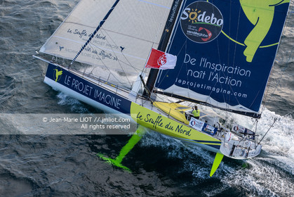 VENDEE GLOBE 2016-2017 -THOMAS RUYANT - LE SOUFFLE DU NORD POUR LE PROJET