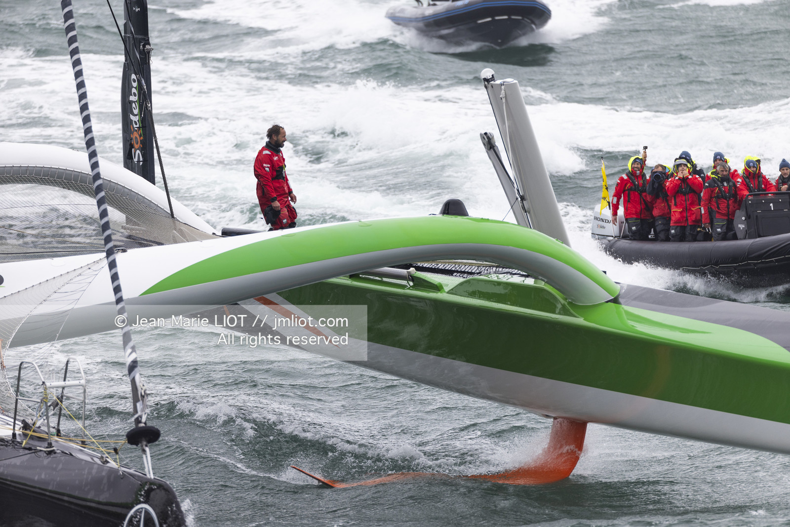 THOMAS COVILLE - ARKEA ULTIM CHALLENGE - ARRIVEE