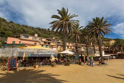 .Port-Cros, off Hyères in the department of Var, small island of 4 km long is a reserve of fauna and flora. Photo © Jean-Marie Liot