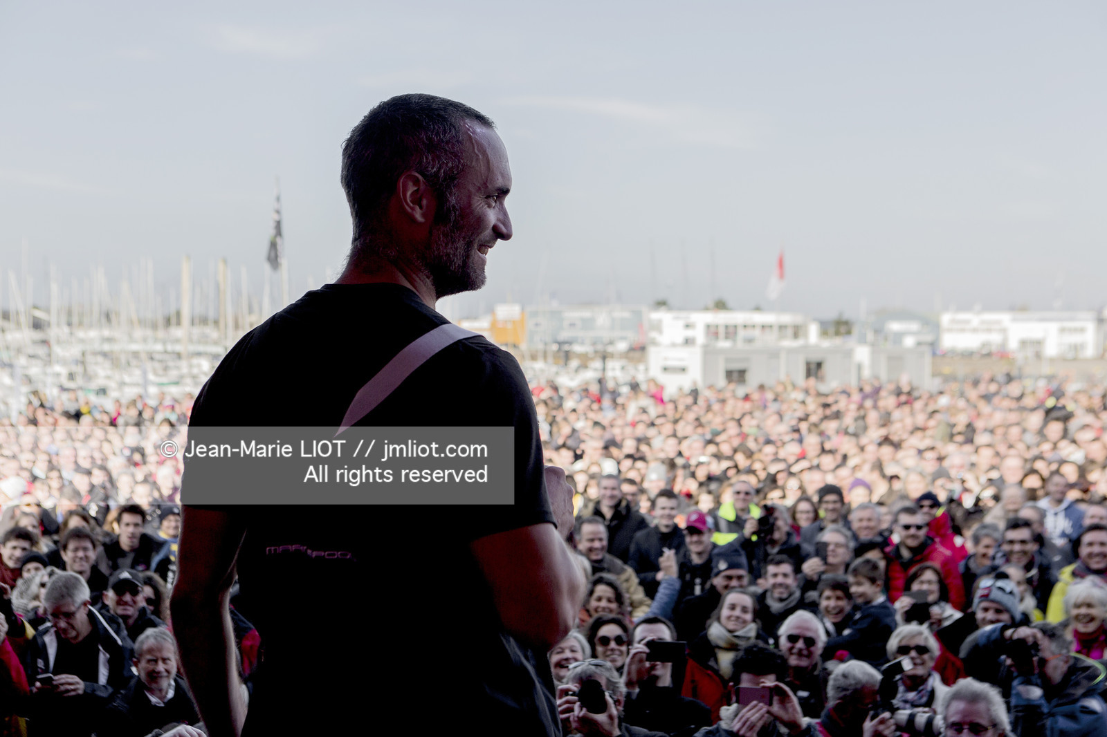 VENDEE GLOBE 2016-2017 - FABRICE AMEDEO - NEWREST-MATMUT - ARRIVEE