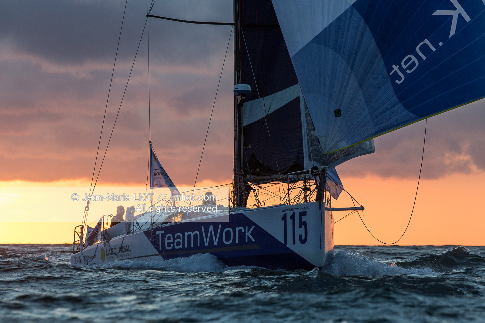 NORMANDY CHANNEL RACE 2015 - ARRIVEES