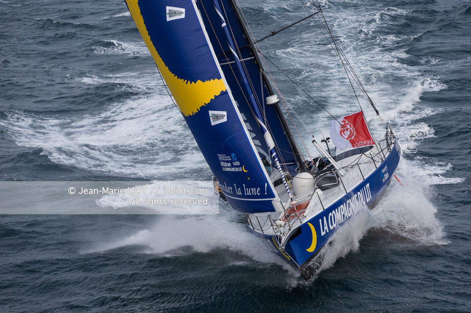 VENDEE GLOBE 2016-2017 - STEPHANE LE DIRAISON - COMPAGNIE DU LIT