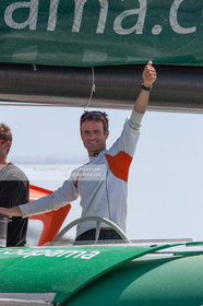 ROUTE DU RHUM 2010 - FRANCK CAMMAS - ARRIVAL