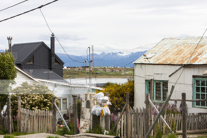 Ushuaia, Terre de Feu est la ville la plus australe du globe.Située à la pointe de l'Argentine cette province est la porte de l'antartique.photo © Jean-Marie Liot.