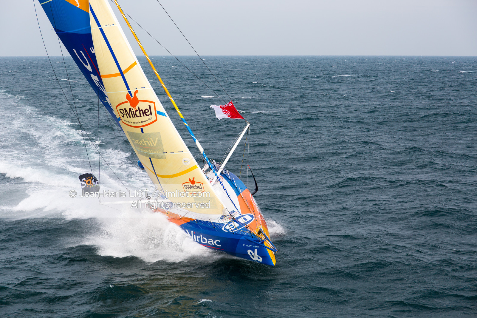 VENDEE GLOBE 2016-2017 - JEAN-PIERRE DICK - SAINT-MICHEL VIRBAC