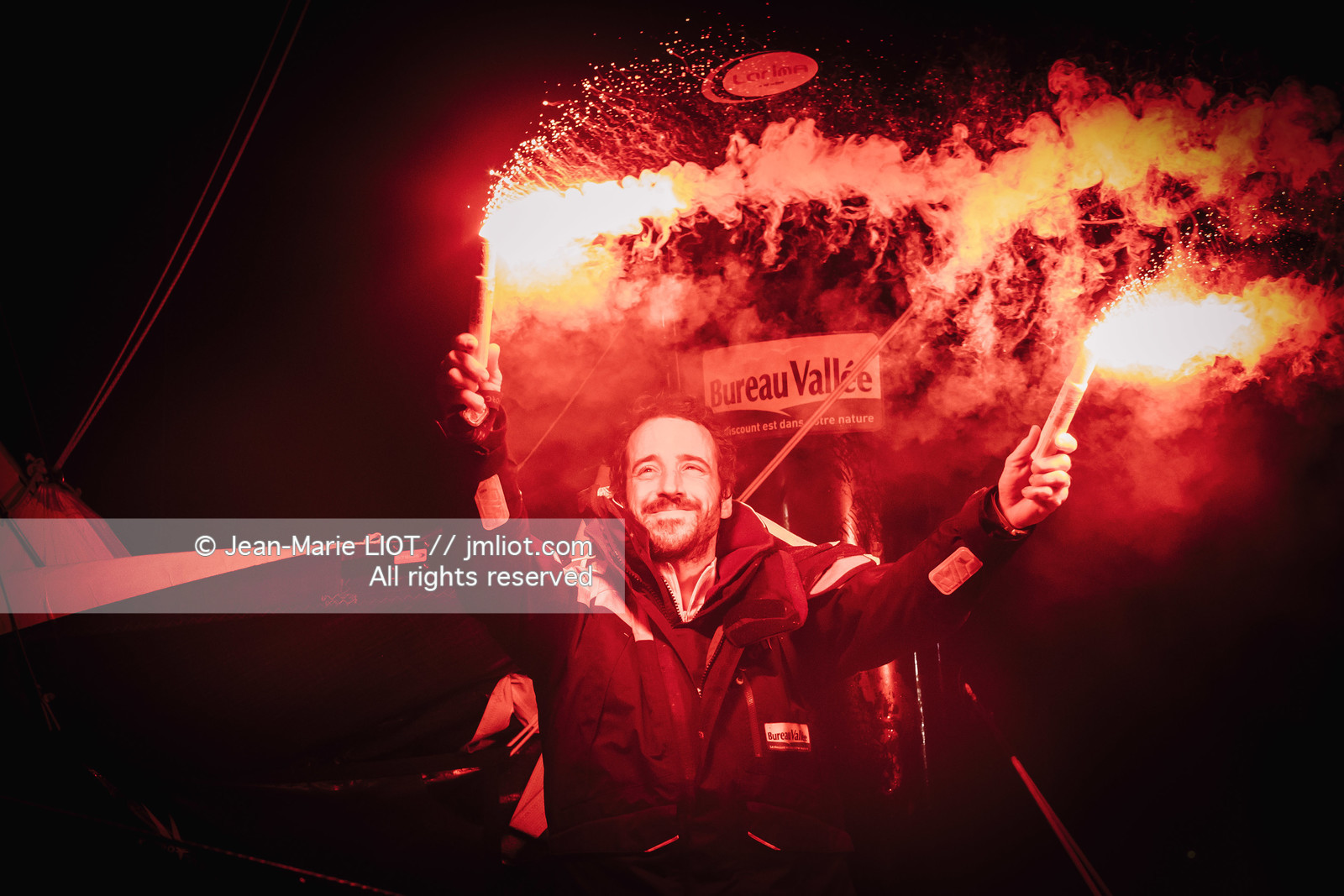 VENDEE GLOBE 2020-2021 - ARRIVEE LOUIS BURTON