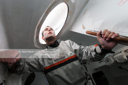 SAILING ARMEL LE CLEACH BRIT AIR IMOCA
