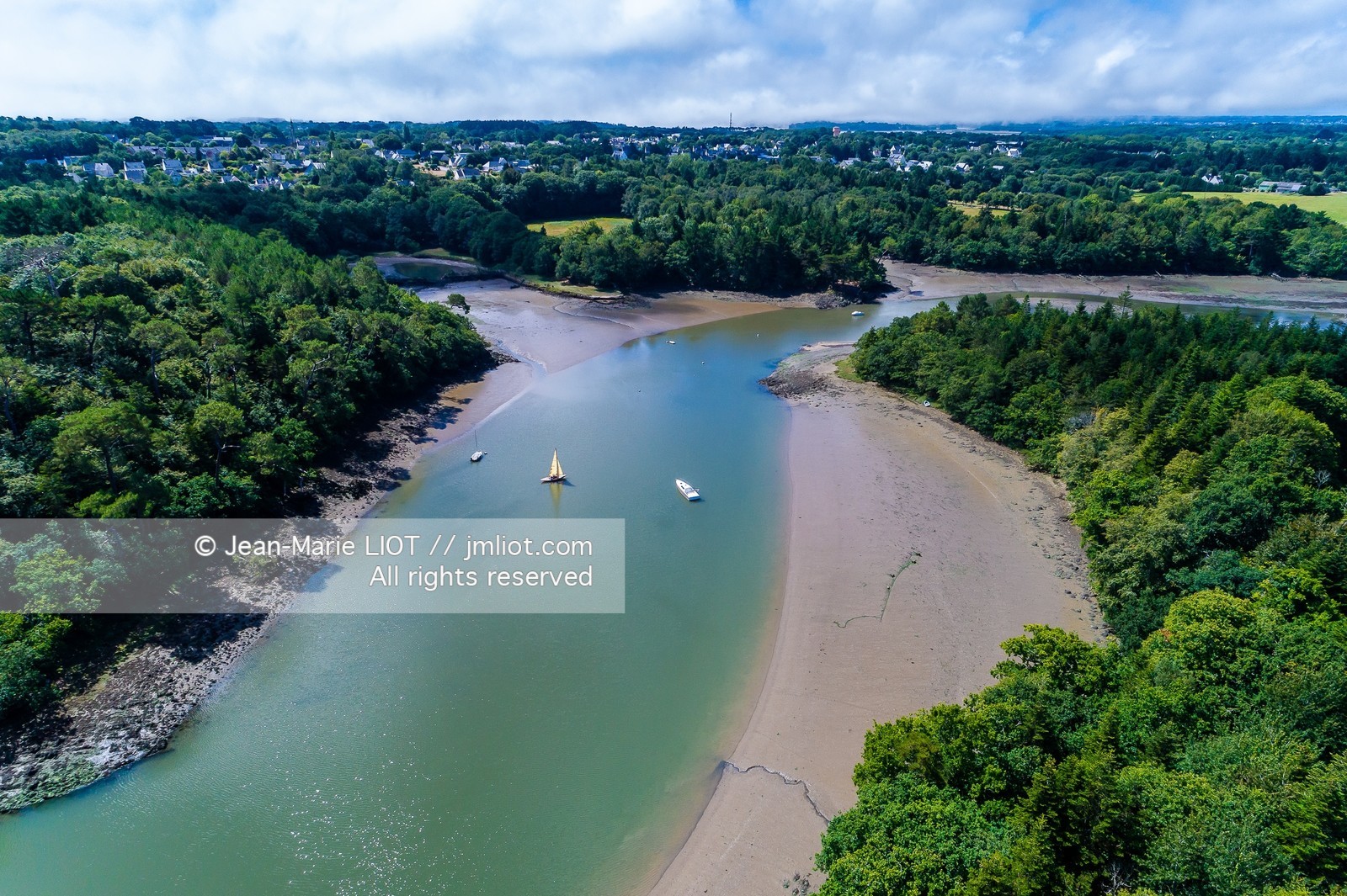 NAVIGATION INSOLITE 2020 - REMONTEE DE LA RIVIERE de L’ODET