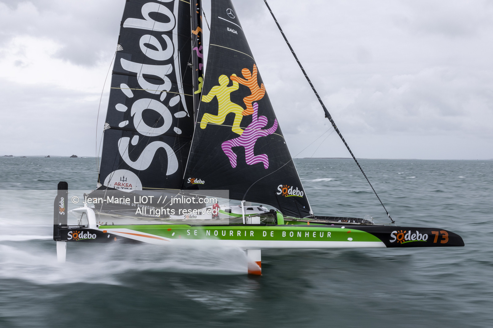 THOMAS COVILLE - ARKEA ULTIM CHALLENGE - ARRIVEE