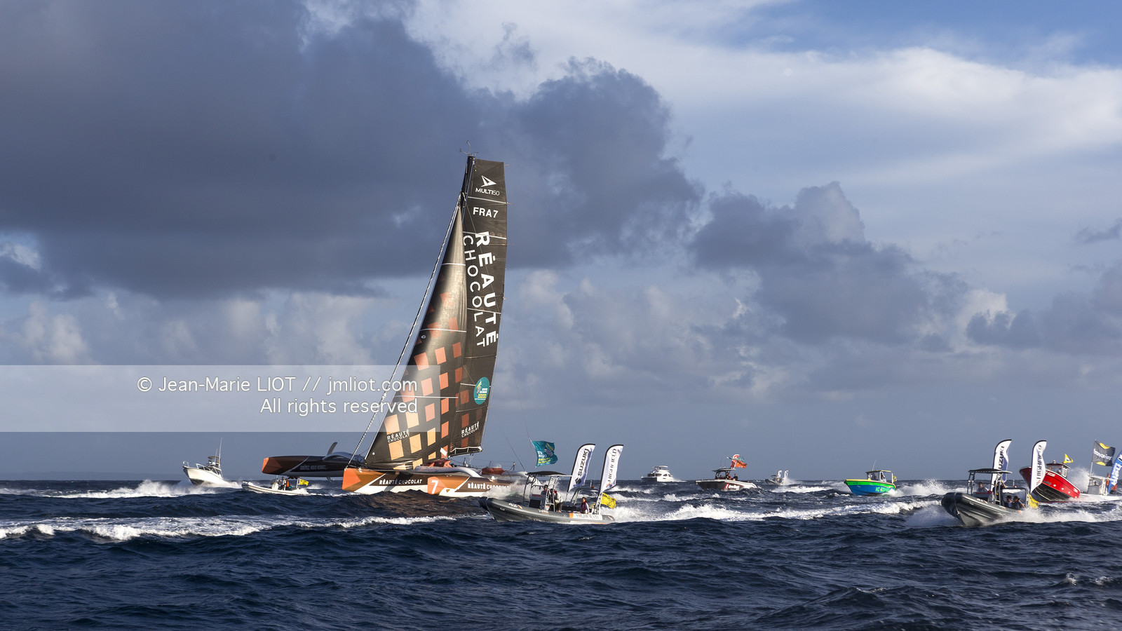 ARMEL TRIPON - ROUTE DU RHUM 2018 - ARRIVEE