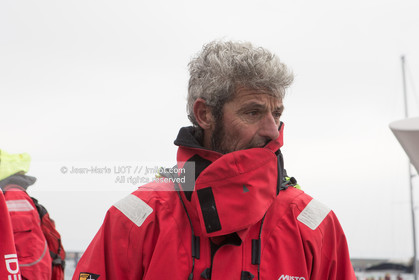 IDEC SPORT- ARRIVEE  RECORD TROPHEE JULES VERNE