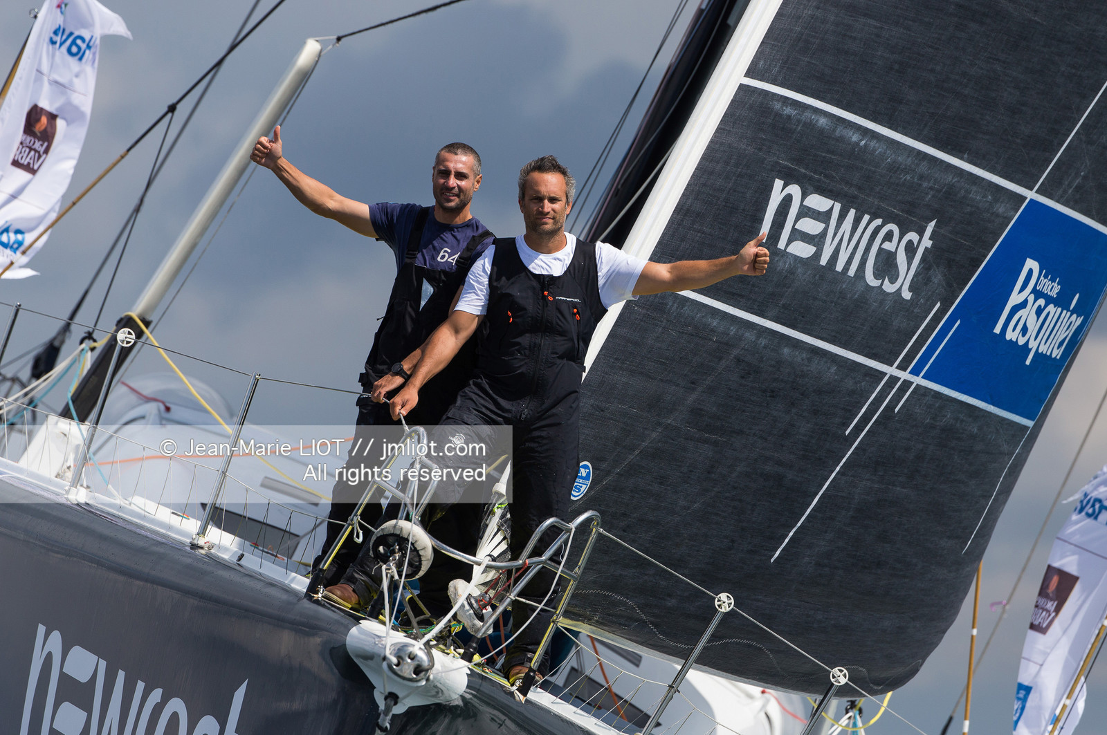 FABRICE AMEDEO - IMOCA NEWREST-BRIOCHE PASQUIER 2017 - TJV