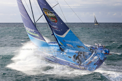 VENDEE GLOBE 2012-2013 - DEPART- JEAN-MARIE LIOT DPPI