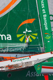 ROUTE DU RHUM 2010 - FRANCK CAMMAS - ARRIVAL